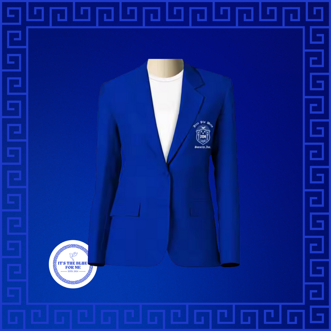 Royal Blue Zeta Blazer