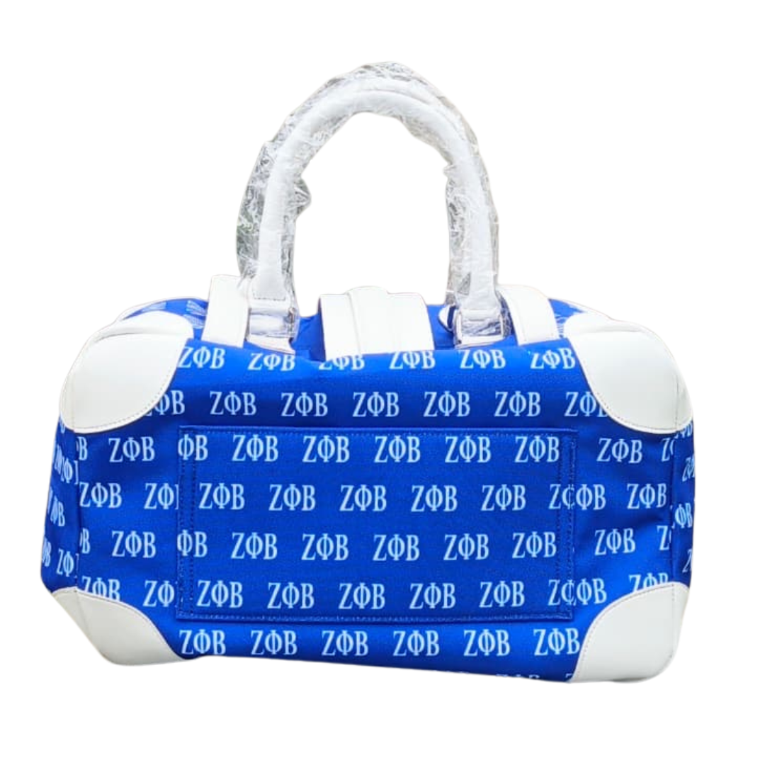 ZETA PHI BETA LUXURY TRAVEL WEEKENDER BAG