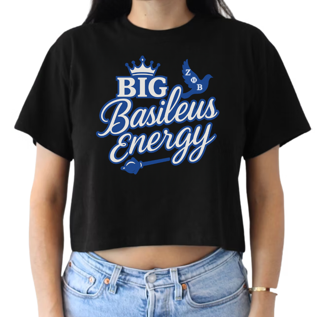 Big Basileus Energy Tee or Hoodie
