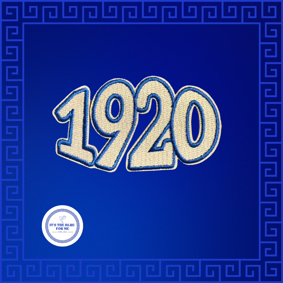 1920 Embroidered Patch
