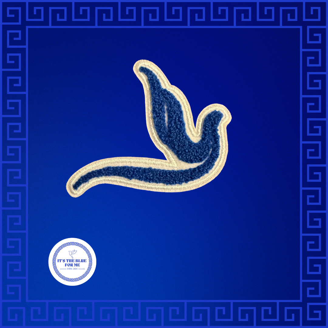 Chenille Dove Patch