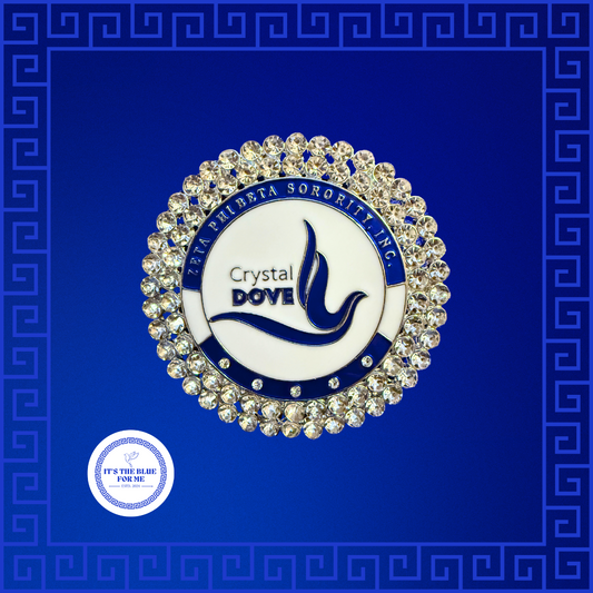 Crystal Dove Brooch