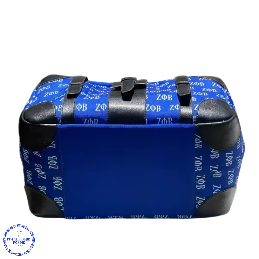 ZETA PHI BETA LUXURY TRAVEL WEEKENDER BAG