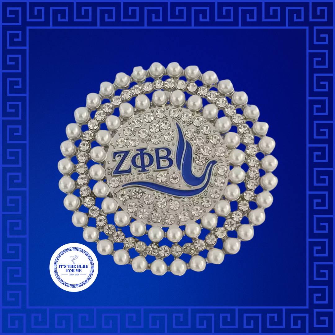 Pearl and Rhinestone Dove Brooch and Pendant