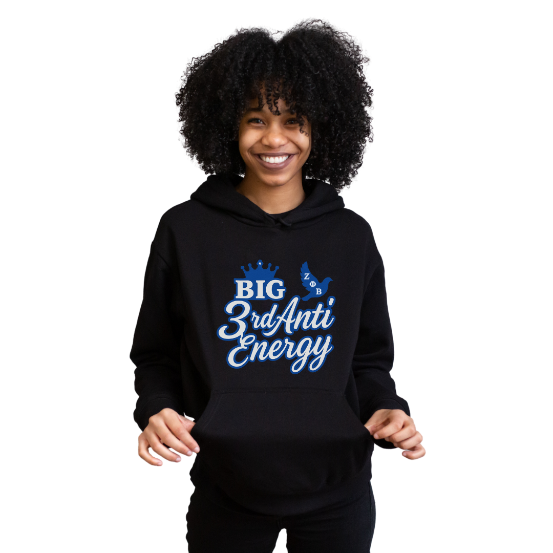 Big 3rd Anti Energy Tee or Hoodie
