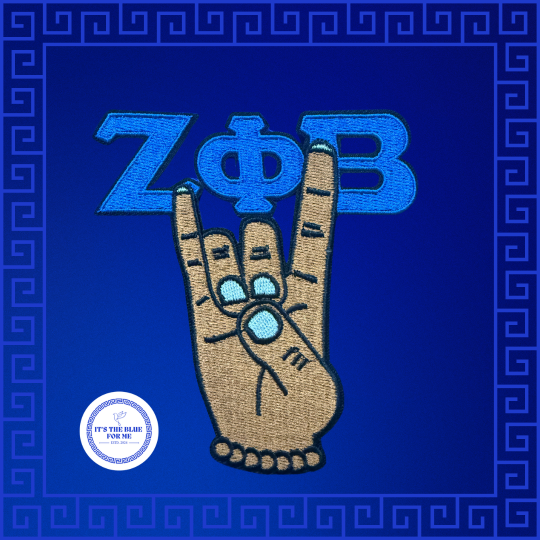Z PHI B Kitty Hand Patch