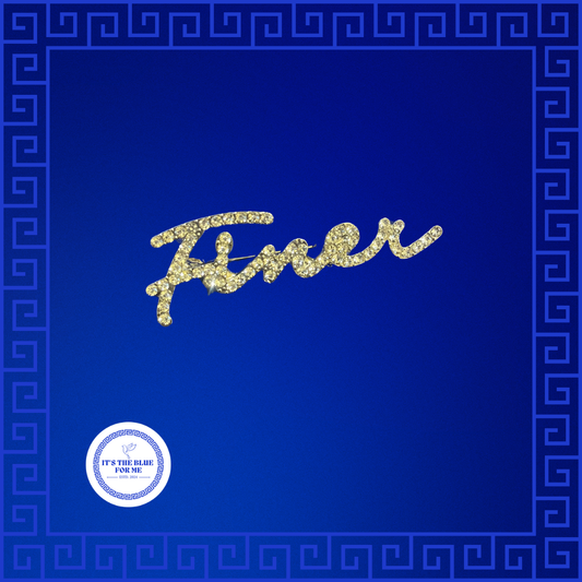 Rhinestone Finer Pin