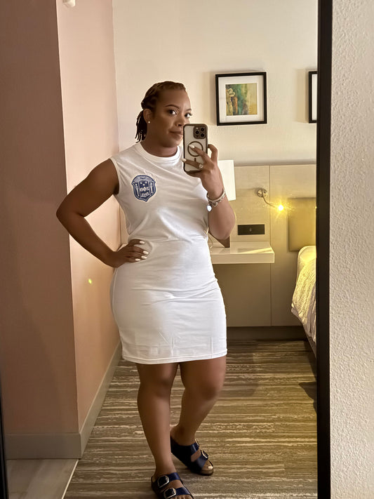 Finer Womanhood Cotton Shield Dress
