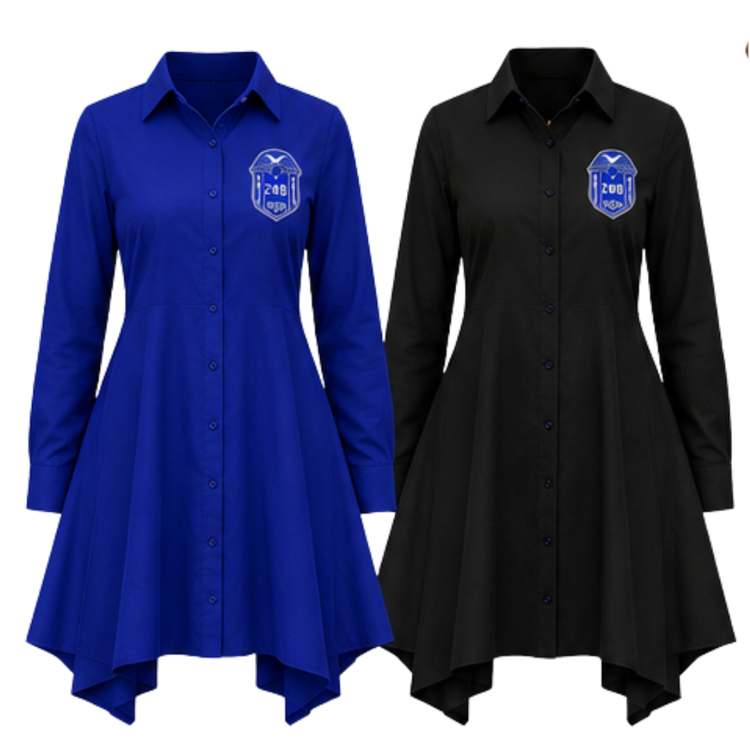 Long Sleeve Shirt Dress