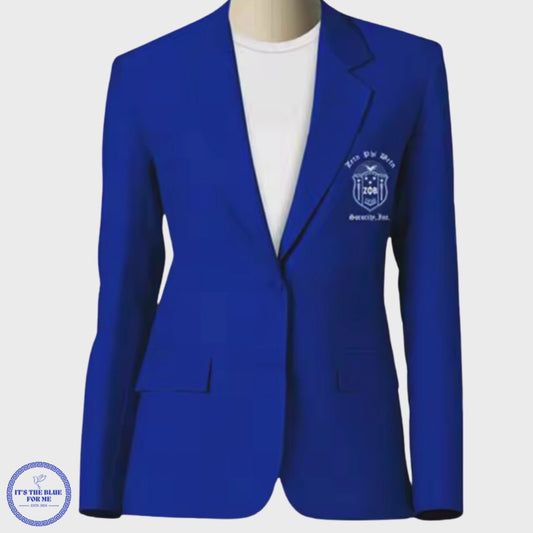 Royal Blue Zeta Blazer